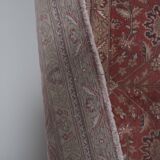 Hand Knotted Contemporary Large Turkish Oushak Rug with Mid-Century Design