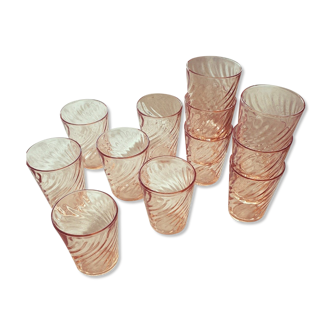 Pink glass