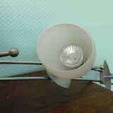 "Paulmann" 1m40 design hanging 6 lights anodized aluminium - 70s