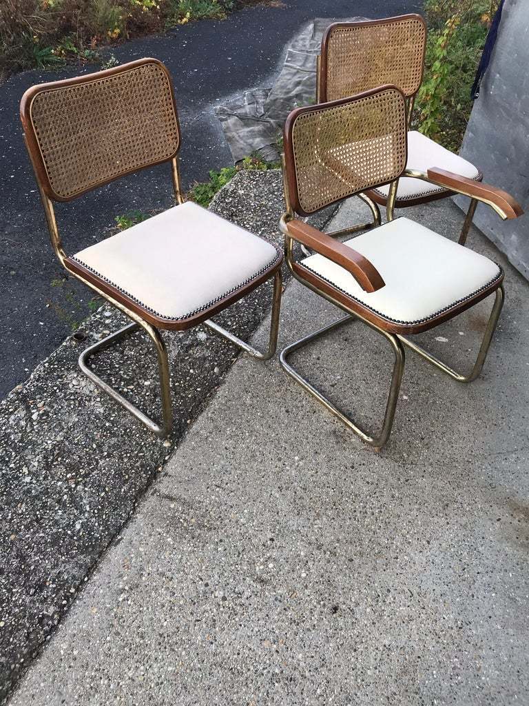 Marcel Breuer "1970 cesca" chairs