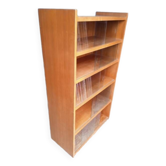 Bookcase display case vintage shelves 1950/60