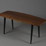 Table basse vintage entièrement restaurée, années 60