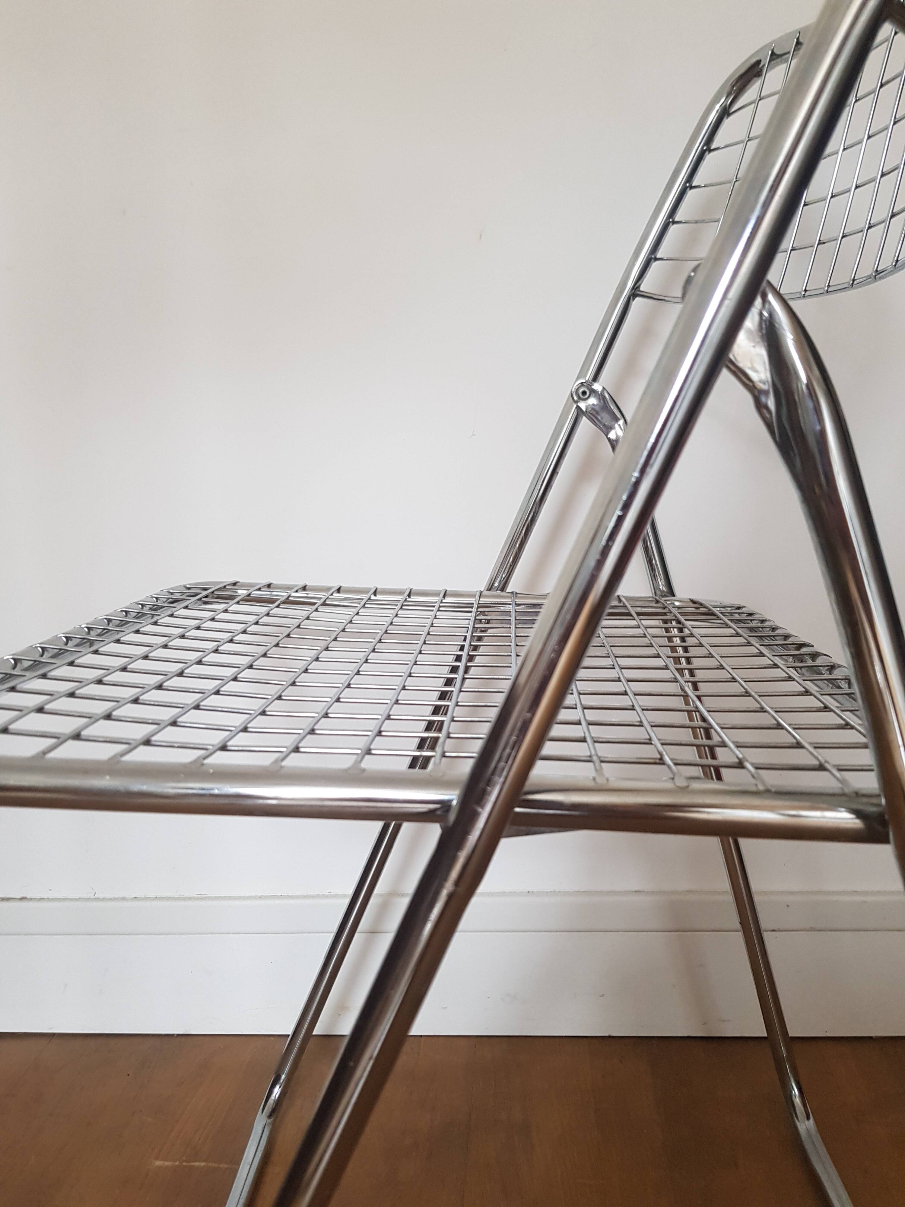 Chaise pliante modèle rappen par Niels Gammelgaard