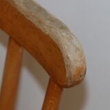 4 chairs baumann v5 skaï black light beech