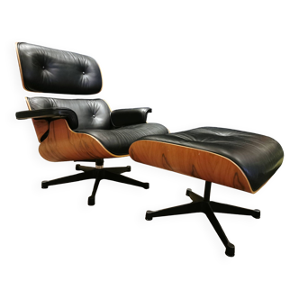 Fauteuil lounge chair & ottoman eames vitra