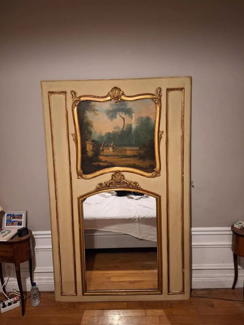 Louis XV style trumeau