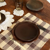 Simple dessert plate