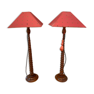 Paire de lampes