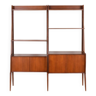 Mid-Century Teak Wall Unit „Panto” from Einar Raknes & Sønner Møbelfabrikk