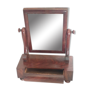 Miroir psyché acajou - xixe