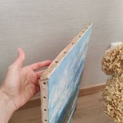 Huile sur toile