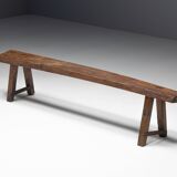 Brutalist Wabi Sabi Benches, France, 19th Century