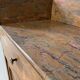 Meuble ancien bois et marbre