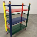 Pierre Sala style pencil shelf for children