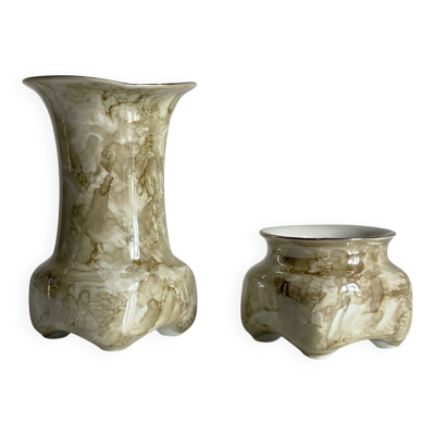 VASES Karolina Porcelaine Pologne ANNEES 70/80