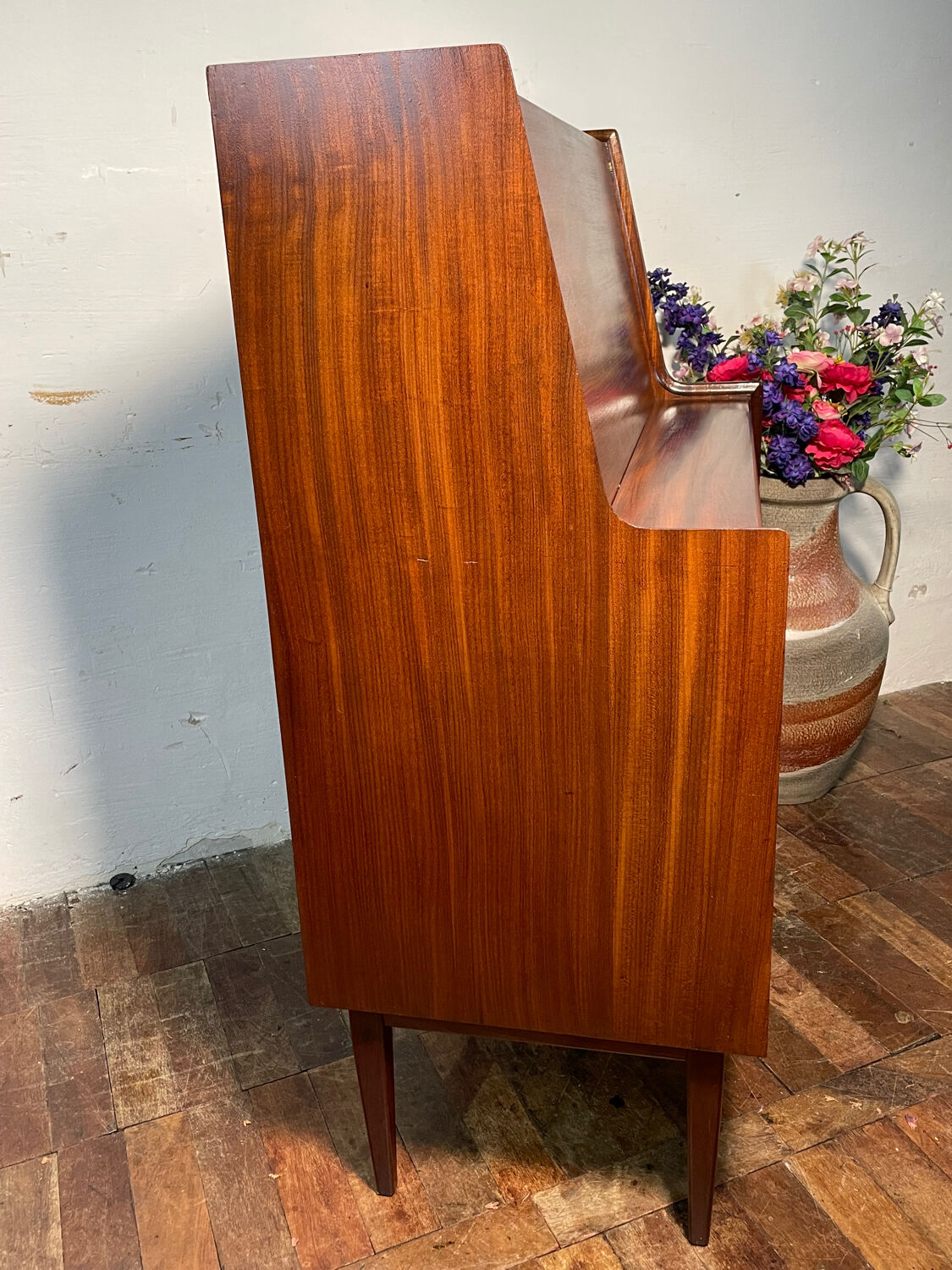 Mid Century Retro Vintage Trak Bureau by English Designer Richard Hornby 1960