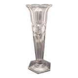Art Deco soliflore vase in purple glass – 1224d5