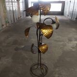 Floor lamp rhubarb leaf 70s