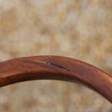 BAUMANN parrot coat rack dark beech umbrella stand olive head