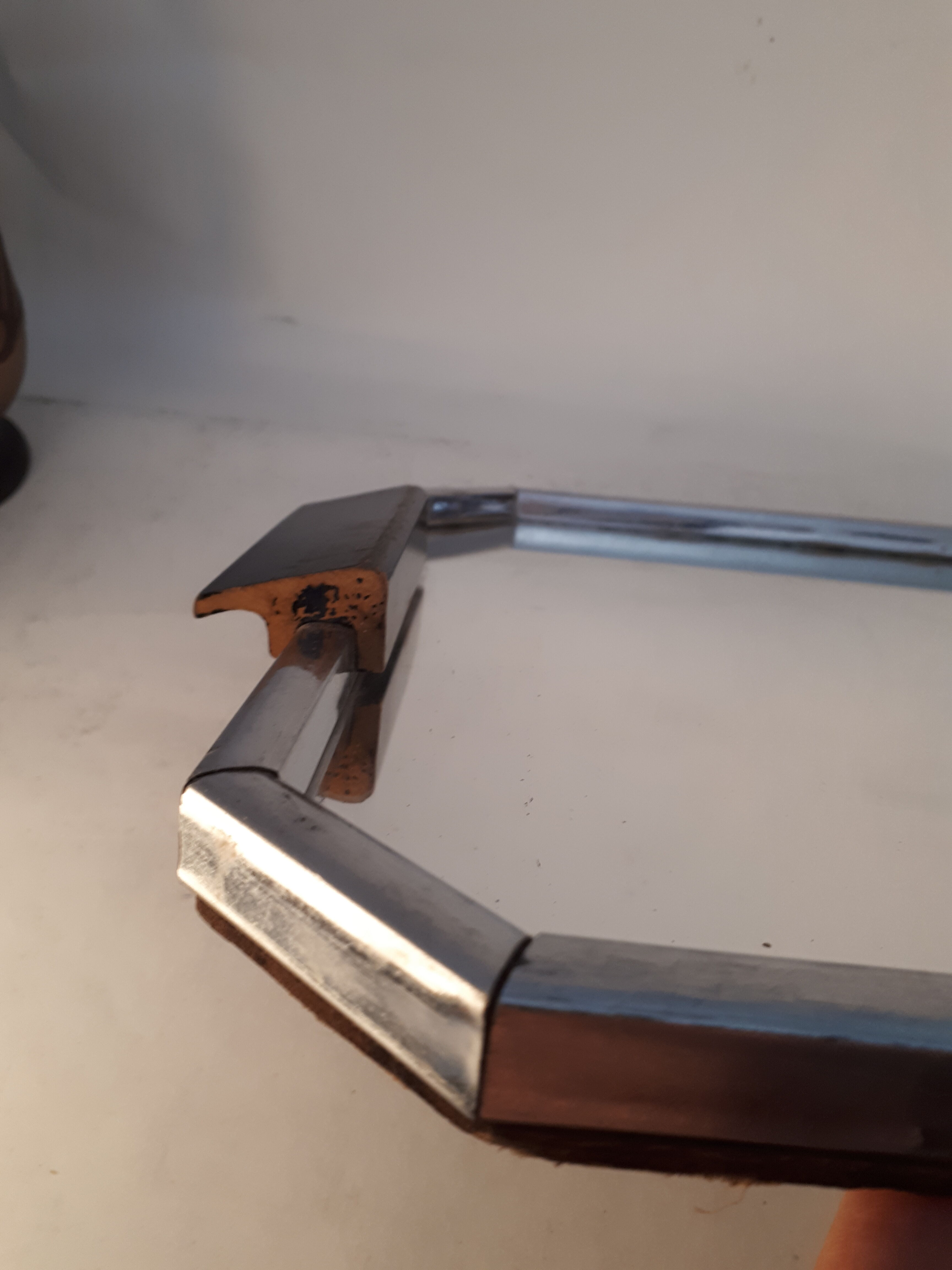 1930 art deco mirror service tray