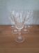 6 crystal glasses from Arques Model Villeneuve