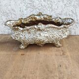old cast iron planter