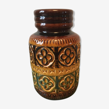 Vase west gerrmany, céramique émaillée
