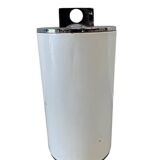 Vintage pedestal ashtray / floor ashtray with chrome accent