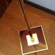 Postmodern design halogen floor lamp with dimmer, Italian, Made in France.