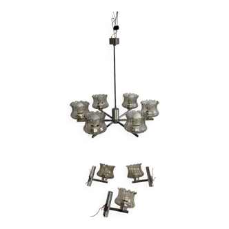 Vintage suspension and wall lights