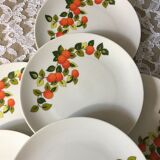 Porcelain dessert plates