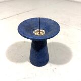 Blue ceramic candle holder 1960’s