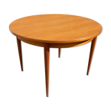 Teak round dining table
