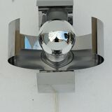 Vintage wall lamp INOX year 70