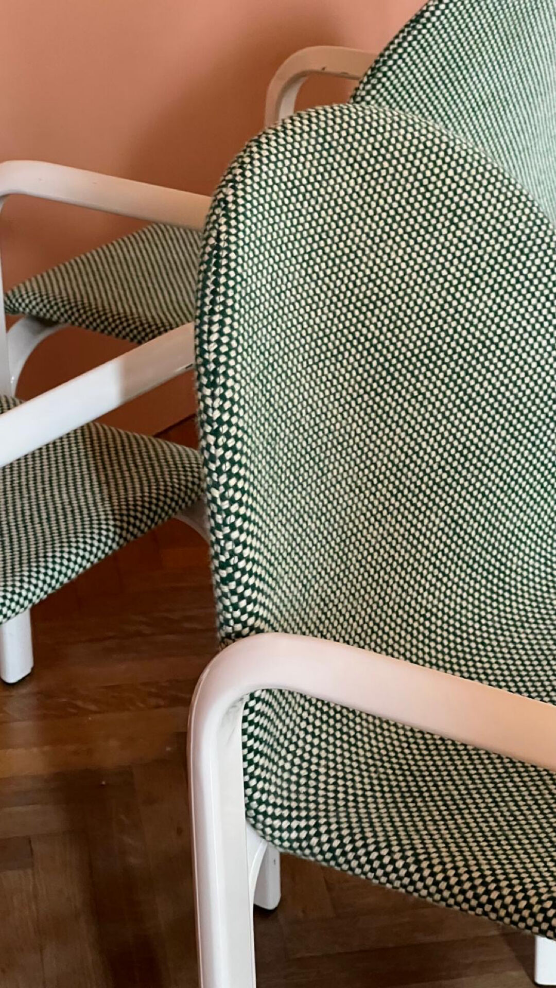 Gae Aulenti Orsay chair set Knoll 1970s