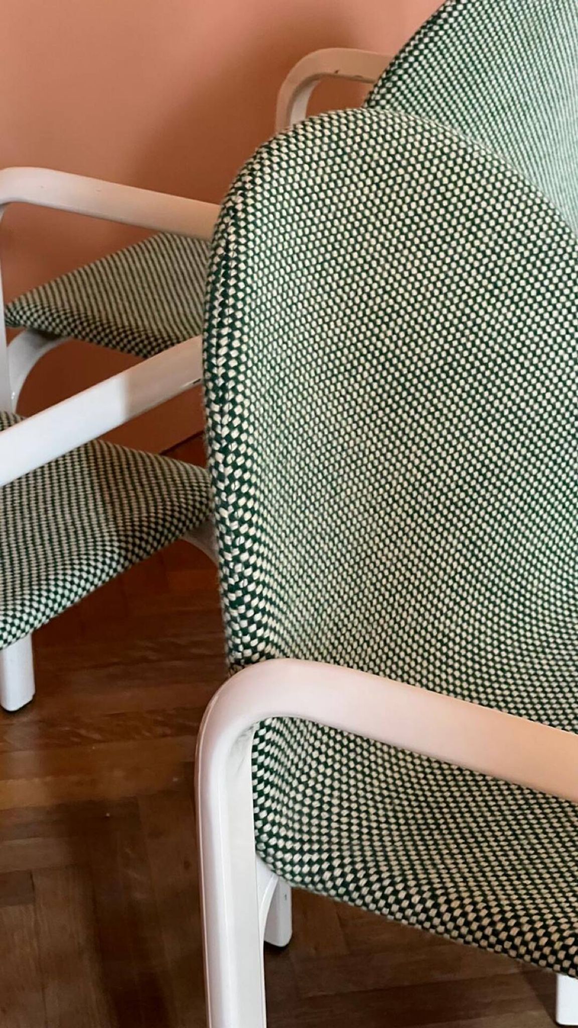 Gae Aulenti Orsay chair set Knoll 1970s