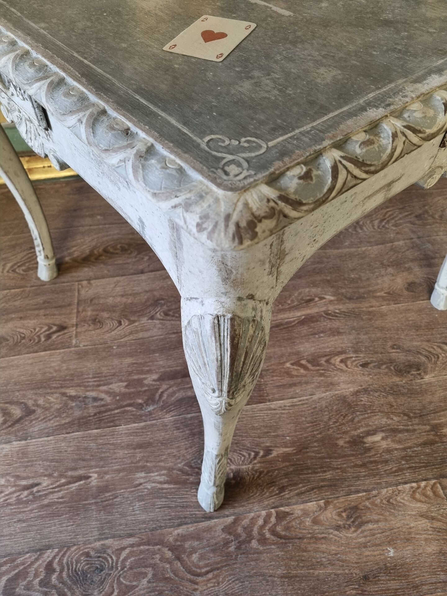 Table à jeu, d'appoint, XVIIIème s.