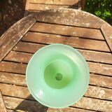 Baluster vase in soapy opaline