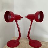 Pair of desk lamps from the 80s