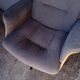 1970 style rotating designer armchair