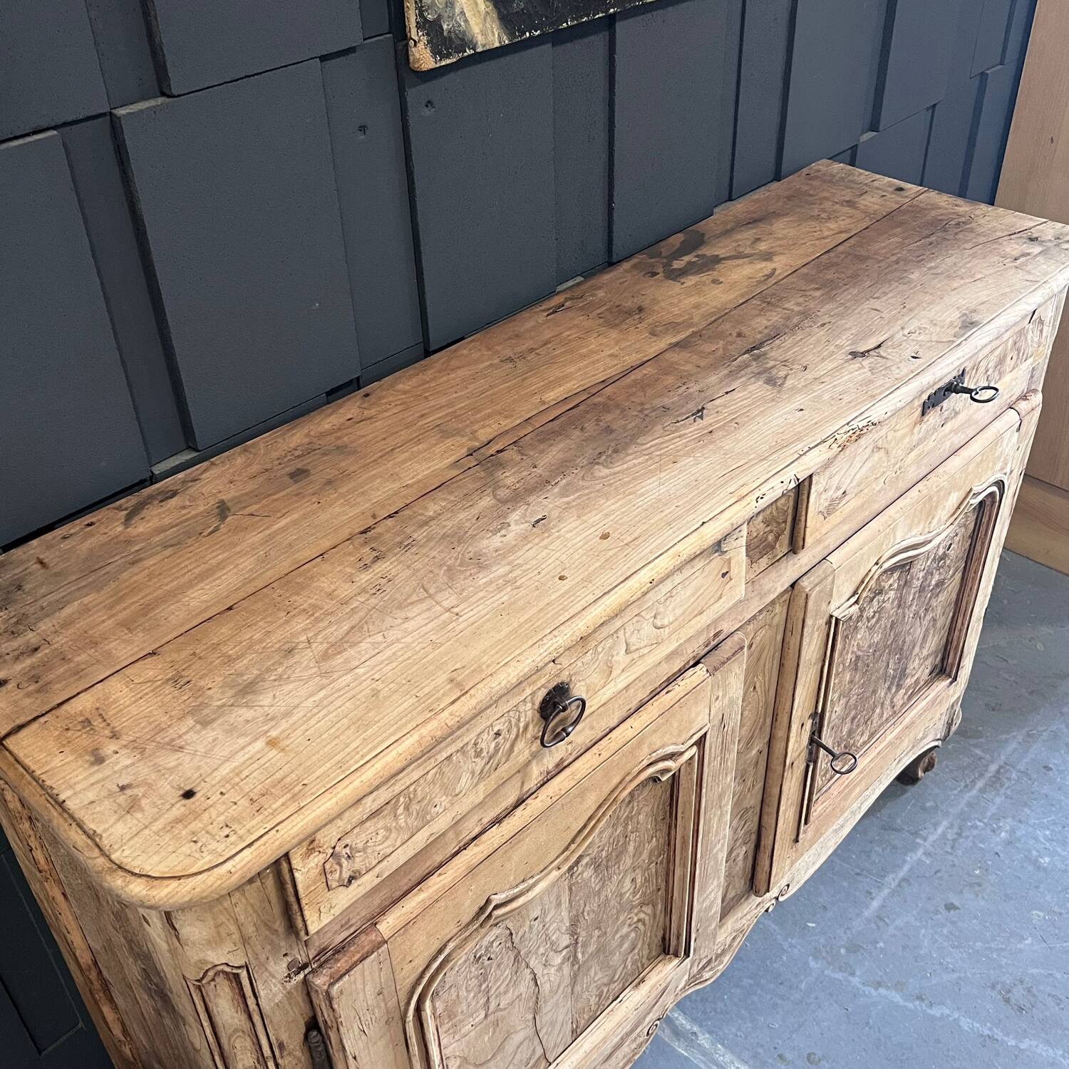 19th-century wooden buffet
