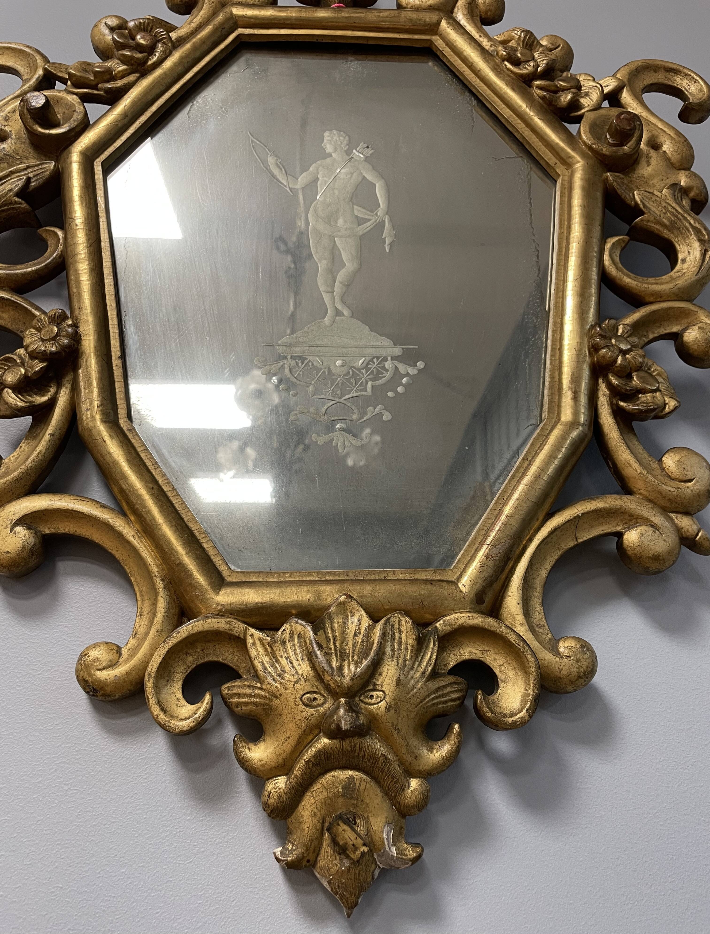 Pair of Italian mirrors