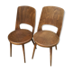 Paire de chaises Baumann Mondor