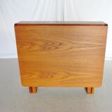 Scandinavian teak folding table