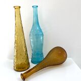 Trio of Empoli decanters - Italy from the 60s