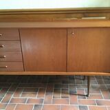 Scandinavian sideboard in teak design