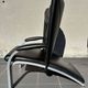 WK Wohnen Spot 698 reclining black lounge chair by Stefan Heiliger, 1980s