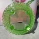 Glass compotier ouraline from portieux