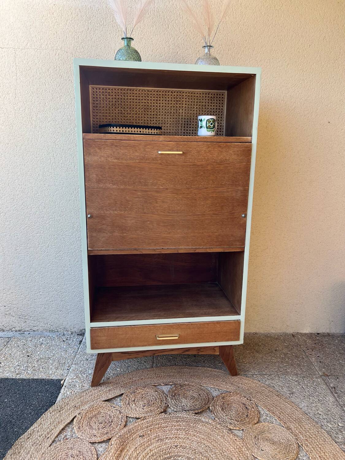 Renovated vintage secretary