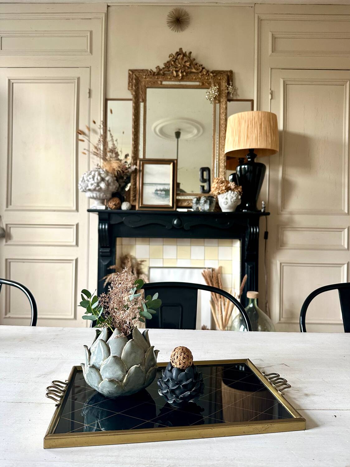 Plateau art déco
